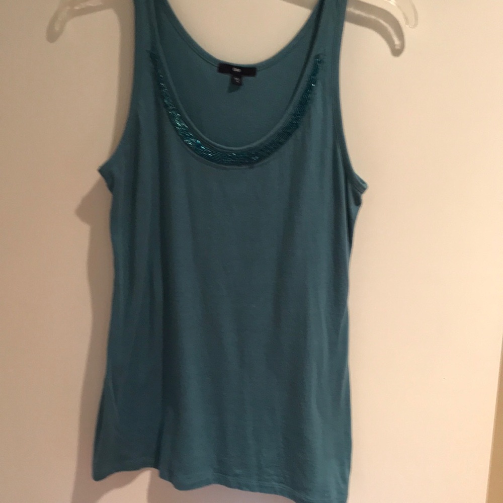 GAP women’s teal tank top